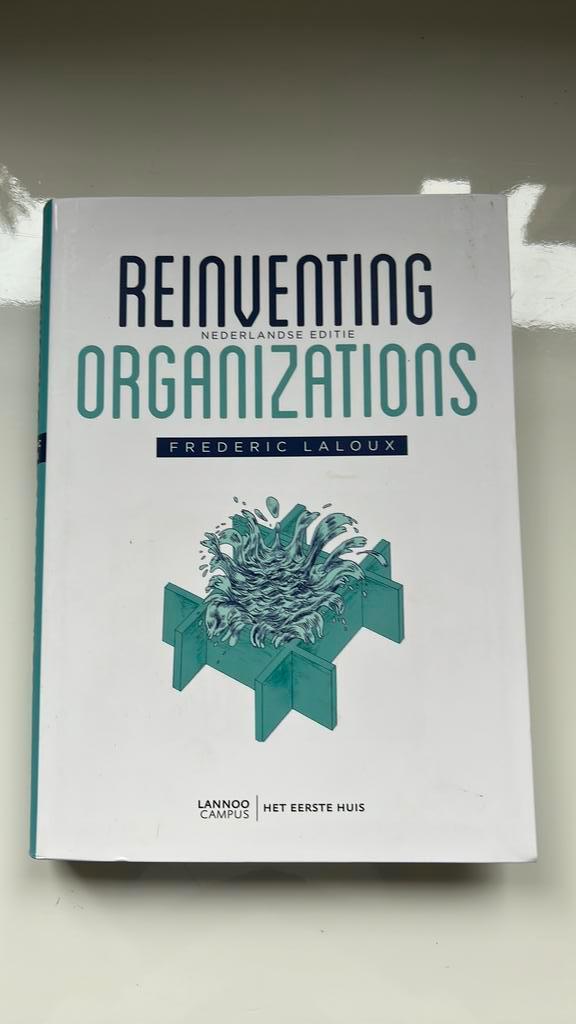 Frederic Laloux - Reinventing organizations, Boeken, Advies, Hulp en Training, Zo goed als nieuw, Ophalen of Verzenden