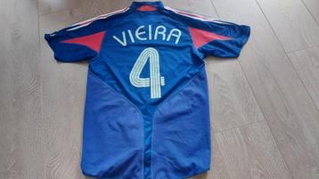 Origineel Vieira Frankrijk shirt 2004-06 beschikbaar voor biedingen