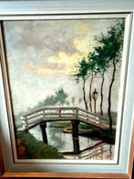 Prachtig Vintage schilderij. Vinden geen signatuur., Antiek en Kunst, Kunst | Schilderijen | Klassiek, Ophalen of Verzenden