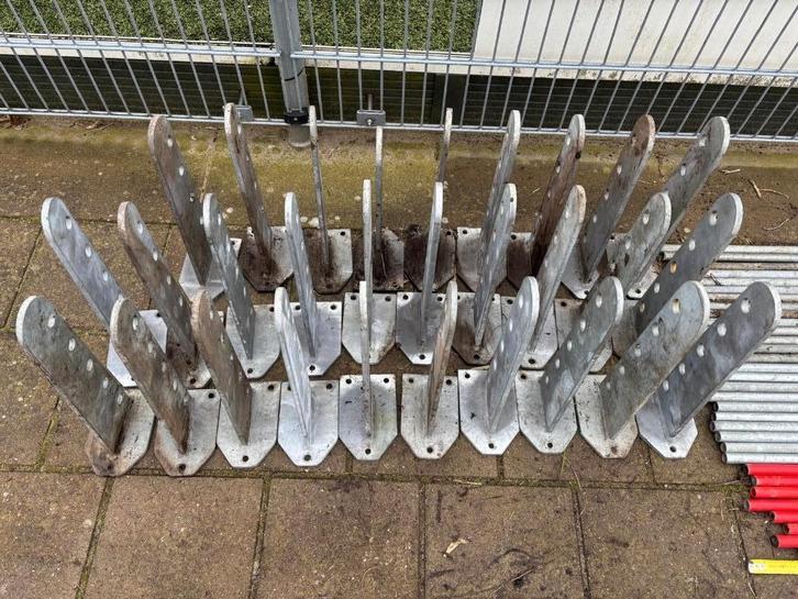 Stalen rek, zware kwaliteit, Doe-het-zelf en Verbouw, Overige Doe-het-zelf en Verbouw, Zo goed als nieuw, Ophalen