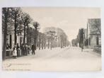 Schoonrewoerd 1905 dorpszicht Café De Zwaan met mensen, Verzamelen, Ansichtkaarten | Nederland, Verzenden, Voor 1920, Gelopen