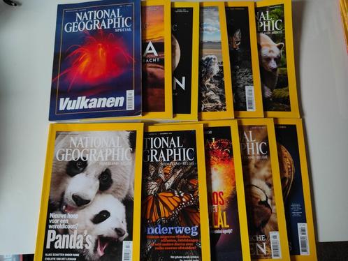 13x National Geographic tijdschrift, Boeken, Tijdschriften en Kranten, Gelezen, Wetenschap en Natuur, Ophalen of Verzenden