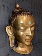 Boeddha hoofd van messing, Ophalen, Gebruikt