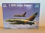 Trumpeter F-100F Super Sabre, Hobby en Vrije tijd, Modelbouw | Vliegtuigen en Helikopters, Overige merken, 1:72 tot 1:144, Verzenden