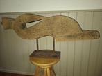 ornament Indonesisch hout op ijzeren voet, Antiek en Kunst, Ophalen