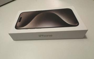 iPhone 15 Pro - Batterij 100% - 128GB - Natural Titanium beschikbaar voor biedingen