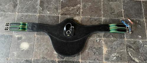 Eric Thomas springspingel buikflap nieuw zwart 115 elastiek, Dieren en Toebehoren, Paarden en Pony's | Hoofdstellen en Tuigage
