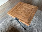 Houten salontafel, Huis en Inrichting, Tafels | Salontafels, Ophalen, Gebruikt, 50 tot 100 cm, 50 tot 100 cm
