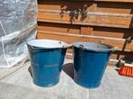 Emaille emmer blauw 20 euro per stuk, Antiek en Kunst, Curiosa en Brocante, Ophalen