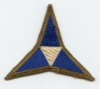 WO2 US 3rd Army Corps Patch (Greenback), Ophalen of Verzenden, Landmacht, Amerika, Embleem of Badge