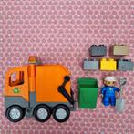 Duplo Vuilniswagen met Figuur en Blokken, Kinderen en Baby's, Speelgoed | Bouwstenen, Ophalen of Verzenden, Gebruikt, Overige merken