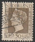 Nederland 1948 488 Wilhelmina 50c, Gest, Postzegels en Munten, Postzegels | Nederland, Ophalen of Verzenden, Na 1940, Gestempeld
