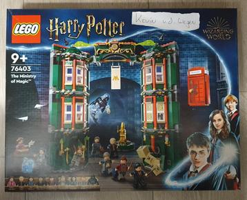 Harry Potter Het Ministerie van Toverkunst (76403) beschikbaar voor biedingen