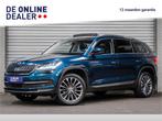 Skoda Kodiaq 1.4 TSI DSG Style Business 7p. |Pano|Leder|360c, Euro 6, 4 cilinders, 150 pk, Blauw