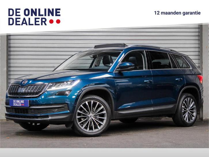Skoda Kodiaq 1.4 TSI DSG Style Business 7p. |Pano|Leder|360c, Auto's, Skoda, Bedrijf, Te koop, Kodiaq, 360° camera, ABS, Adaptive Cruise Control