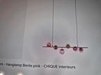 Richmond BLACK FRIDAY Moderne Hanglamp - Bente Pink, Huis en Inrichting, Lampen | Hanglampen, Ophalen of Verzenden, Zo goed als nieuw