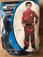 Cowboypak Maat 140 - Compleet Kostuum, Carnaval, Nieuw, Overige maten, Ophalen of Verzenden