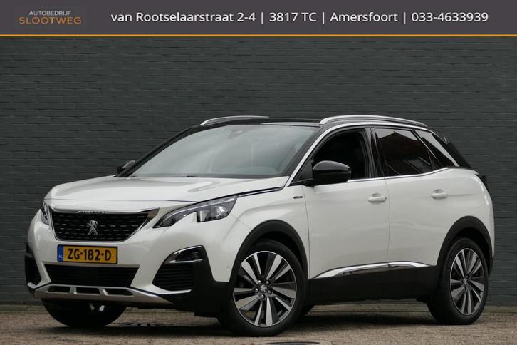 Peugeot 3008 130PK GT Line Panoramadak | Trekhaak | Camera |, Auto's, Peugeot, Bedrijf, Te koop, ABS, Achteruitrijcamera, Airbags