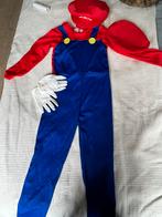 Mario pak maat 110-116 (incl 2 petten), Ophalen, Zo goed als nieuw, Overige maten, Carnaval