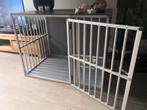 Hundos L (81x71x106) hondenbench incl. benchverkleiner, Dieren en Toebehoren, Ophalen, 65 tot 100 cm, Hondenhok, Zo goed als nieuw