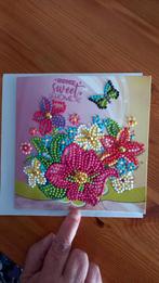 Kaart met envelop. Diamond painting. Home Sweet Home., Ophalen of Verzenden, Nieuw, Overige thema's