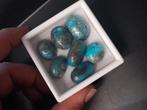 7 turkoois cabochons uit iran antieke partij, Sieraden, Tassen en Uiterlijk, Edelstenen, Ophalen of Verzenden, Zo goed als nieuw
