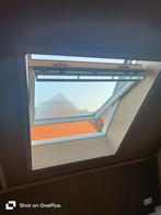 Dakraam dubbelglas. Kunststof kozijn, Doe-het-zelf en Verbouw, Ophalen, 120 tot 160 cm, Zo goed als nieuw, Dubbelglas