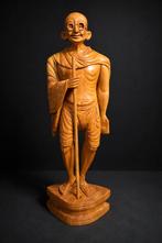 Mahatma Gandhi houtsnijwerk, Ophalen of Verzenden