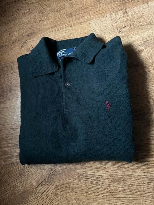Ralph Lauren Heren 100% Lambswool Trui, Kleding | Heren, Truien en Vesten, Zo goed als nieuw, Maat 46 (S) of kleiner, Groen, Ophalen of Verzenden