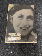 Weerklank van Anne Frank - Biografie, Ophalen of Verzenden, Gelezen, Overige