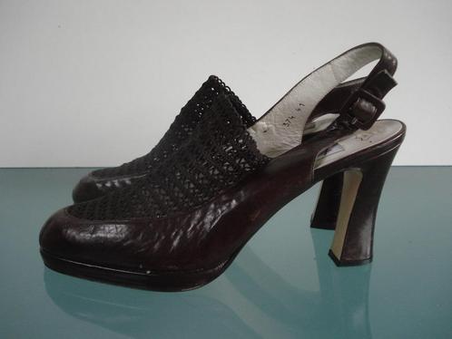 GRATIS VERZENDEN | BRENDA ZARO nieuwe bruine hakken 41, Kleding | Dames, Schoenen, Nieuw, Schoenen met hoge hakken, Bruin, Verzenden