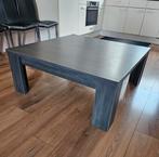 Moderne salontafel Antraciet donkergrijs – 100 x 100 x 40 cm, Ophalen, 100 tot 150 cm, Vierkant, 50 tot 100 cm