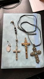 Div kruisen aan ketting en los, Verzamelen, Religie, Ophalen of Verzenden, Gebruikt, Sieraad