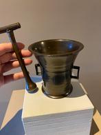 Bronzen vijzel met stamper 17/18e eeuw, Ophalen of Verzenden