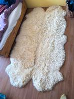 Grote schapenvacht large sheepskin rug 160 x 90 cm, Huis en Inrichting, Woonaccessoires | Plaids en Woondekens, Gebruikt, Ophalen