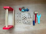 Hema houten gereedschapskistje compleet, Ophalen of Verzenden, Gebruikt, Overige typen