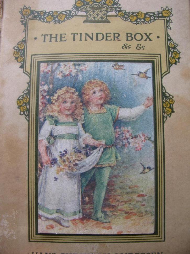 Antiek Kinderboek uit 1915 - The Tinder Box / H C Andersen, Antiek en Kunst, Antiek | Boeken en Bijbels, Verzenden