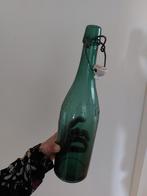 Groene fles decoratie fles, Ophalen