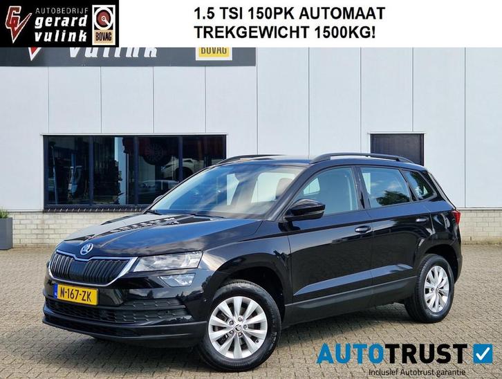 Skoda Karoq 1.5 TSI AUTOMAAT Business Edition TREKHAAK ECC, Auto's, Skoda, Bedrijf, Te koop, Karoq, ABS, Airbags, Airconditioning