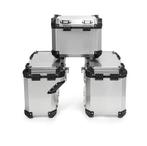 Benelli NIEUW Aluminium Zijkoffers & Topkoffer Set, Motoren, Ophalen, Zo goed als nieuw