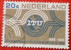 NL - Internationale Telecommunicatie Unie 1865 - 1965, Na 1940, Verzenden, Gestempeld