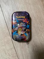 Pokemon mega evolution mini tin sealed, Ophalen of Verzenden, Zo goed als nieuw, Boosterbox