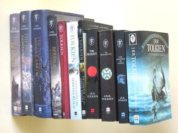 Tolkien boeken 11 x gebonden hardcover paperback Engels  beschikbaar voor biedingen