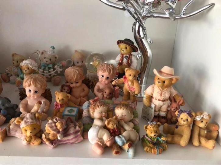 Schattige Beeldjes & Beren Collectie - Alles Samen!, Verzamelen, Beren en Cherished Teddies, Gebruikt, Beeldje, Overige merken