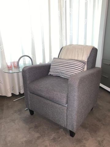 Brede Fauteuil grijs beschikbaar voor biedingen