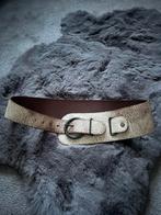 Vintage echt leren riem western, Kleding | Dames, Riemen en Ceinturen, Ophalen of Verzenden, Zo goed als nieuw, Bruin, 80 tot 90 cm