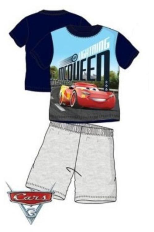 Disney Cars Shortama Maat 128 - Div Uitvoeringen -AANBIEDING, Kinderen en Baby's, Kinderkleding | Maat 128, Nieuw, Jongen, Nacht- of Onderkleding