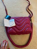 CHABO heel zacht gewatteerd  leren tasje met lang hengsel, Ophalen of Verzenden, Nieuw, Roze, Schoudertasje