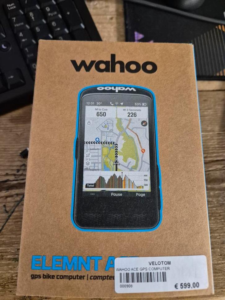 Nieuwe Wahoo ELEMNT ACE, Fietsen en Brommers, Fietsaccessoires | Fietscomputers, Nieuw, GPS, Ophalen of Verzenden