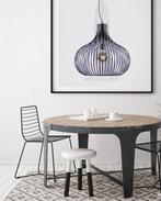 Metalen draad hanglamp zwart 60 cm (Straluma), Huis en Inrichting, Lampen | Hanglampen, Ophalen, Zo goed als nieuw, Metaal